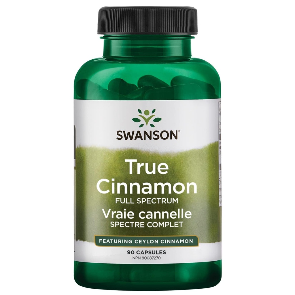 Swanson Spettro completo Vera Cannella - Integratore di erbe - (120 capsule, 300 mg ogni)