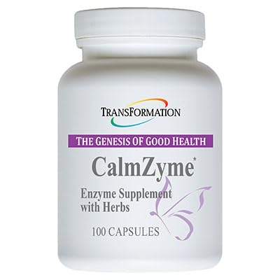 Trasformazione La Genesi di Good Health Enzymes CalmZyme Supplement con Enzymes & Herbal Blend, massimizza la digestione dei nutrienti, la produzione di energia e aiuto nel supporto immunitario, 100 capsule