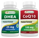 Migliori naturali DHEA 100mg & COQ10 100 mg