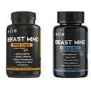 Giorno e notte di energia con sonno Aid Bundle | 400mg di caffeina | 600mg Ashwagandha | 200mg Lions Mane | Aumento di energia & Focus & Mood Sleep Aid con GABA, radice Valeriana, camomilla, melatonina, magnesio