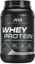 Incredibile Muscolo 100% Whey Protein Powder * Formula avanzata con Whey Protein Isolate come ingrediente primario Insieme con Ultra Filtro di Whey Protein Concentrate (Vanilla, 2 lb)