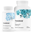 THORNE - Supporto immunitario Bundle: Zinc Picolinate e Vitamina C Capsule - 60 Serve