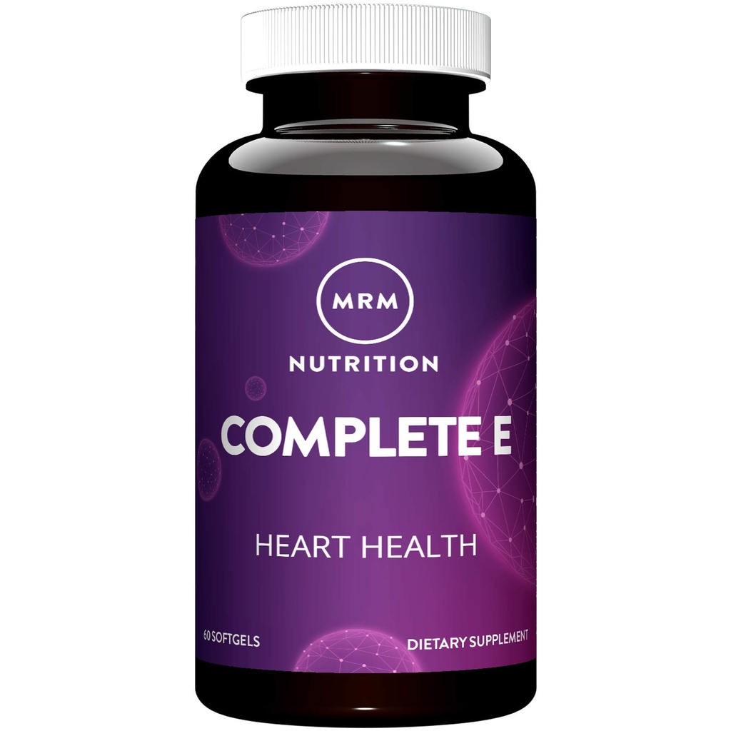MRM Nutrition Complete E | 400 IU Vitamin E | Heart Health | con vitamina C| Gluten-Free | 30 Serve