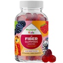 Gummie di fibre prebiotiche per bambini - Integratori di fibre alimentari per la digestione e la costipazione - Chicory Root Kids Gummies immuni - Integratori nutrizionali non GMO & Vegan - 120 Count