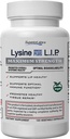 Labs superiori Lysine Immune Plus Lip, Clinically Proven Lip Health & Support, L-Lysine Bound to HCI per la stabilità ottimale e l'assorbimento per risultati rapidi, Bioactive con Zero Harmful Additives
