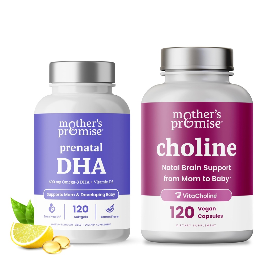 Promessa mamma Prenatal DHA & Choline capsule Bundle