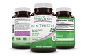 PURELY benefico latte biologico capsule di cardo, 50:1 estratto di cardo di latte, pulizia del fegato & supporto antiossidante, 120 capsule di veg, Vegan & non OGM