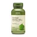 GNC Herbal Plus Ginkgo Biloba 60mg Supplemento, Vegetariano, Supporta la nitidezza mentale, 100 Serve