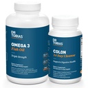 Dr. Tobias Omega 3 Fish Oil e Colon 14 giorni Cleanse per una migliore digestione e salute generale