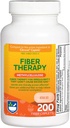 Rite Aid Fiber Terapia Soluble Fiber Supplement 200 Caplets, 500 mg di metilcellulosa, Lassativi per costipazione, Pillole di fibra per adulti