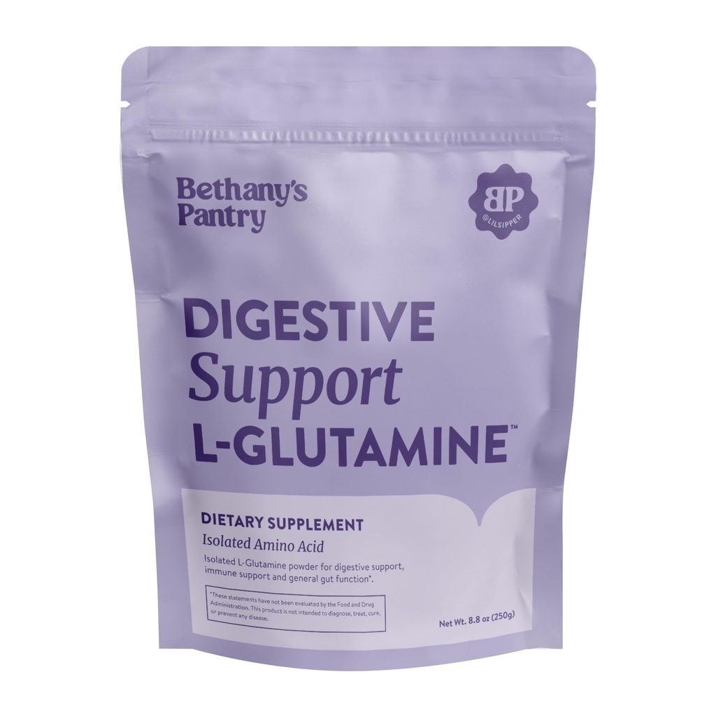 Pantry di Nuzest Bethany – Sostegno Digestivo Polvere L-Glutamina – Supplemento Dietetico Aminoacido - Salute Gut e Immune 8.8 oz (50 Serve)