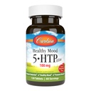 Carlson - Healthy Mood 5-HTP Elite, 100 mg, Serotonin Production, sana Mood & promuove il relax, Natural Raspberry Flavor, 120 compresse