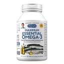 ANDREW LESSMAN Massimo essenziale Omega-3 non aromaed, 30 Softgels - Ultra-Pure Omega-3 Fish Oil 1200 mg-High DHA, No Mercury Supplement-Small, Facile da ingoiare Fish Oil Capsule
