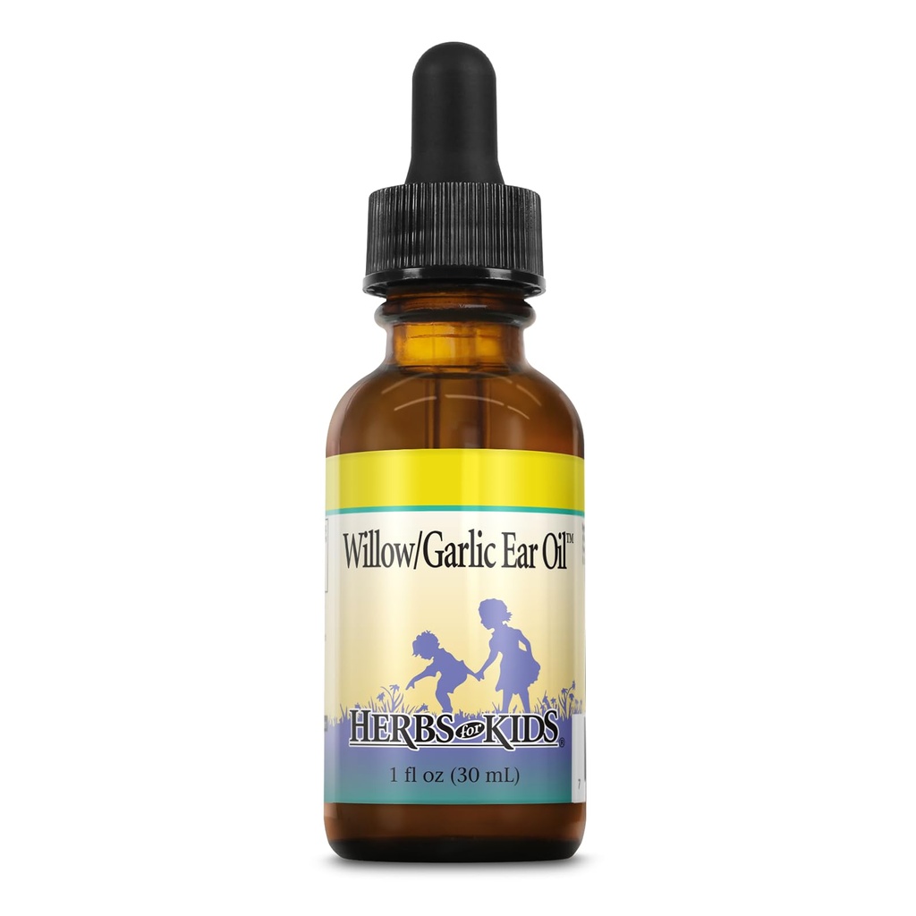 Erbe per bambini Willow/Garlic Ear Oil, Unscented (Btl-Glass) | 1oz