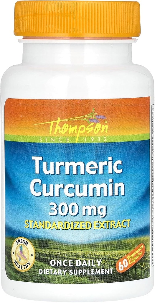 Estratto di curcuma 300mg Thompson 60 Caps
