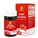 Integratore di licopene 100mg, Estratto di pomodoro naturale con Reishi Mushroom 200mg, Estratto di funghi per la salute immunitaria, senza glutine, non OGM, Vegan, 60 capsule di rilascio rapido