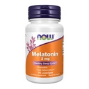 NOW Supplementi, Melatonina 3 mg, Free Radical Scavenger*, Healthy Sleep Cycle*, 90 Chewable Lozenges