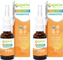 LiviaOne spray nasale, spray al seno probiotico a base di piante naturali 1 Fl Oz (Pack of 2)