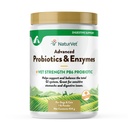 NaturVet – Probiotici Avanzati & Enzimi - Plus Vet Strength PB6 Probiotic | Supporti e Bilancia Animali domestici con Stomach Sensibili & Digestive Issues | per Cani & Gatti (1 lb)