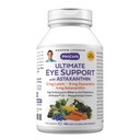 ANDREW LESSMAN Ultimate Eye Support with Astaxanthin 180 Softgels - 12mg Lutein, 6mg Zeaxanthin, 4mg Astaxanthin, Bilberry. Nutrienti chiave per sostenere la salute degli occhi, promuovere la visione sana. Nessun Additivo