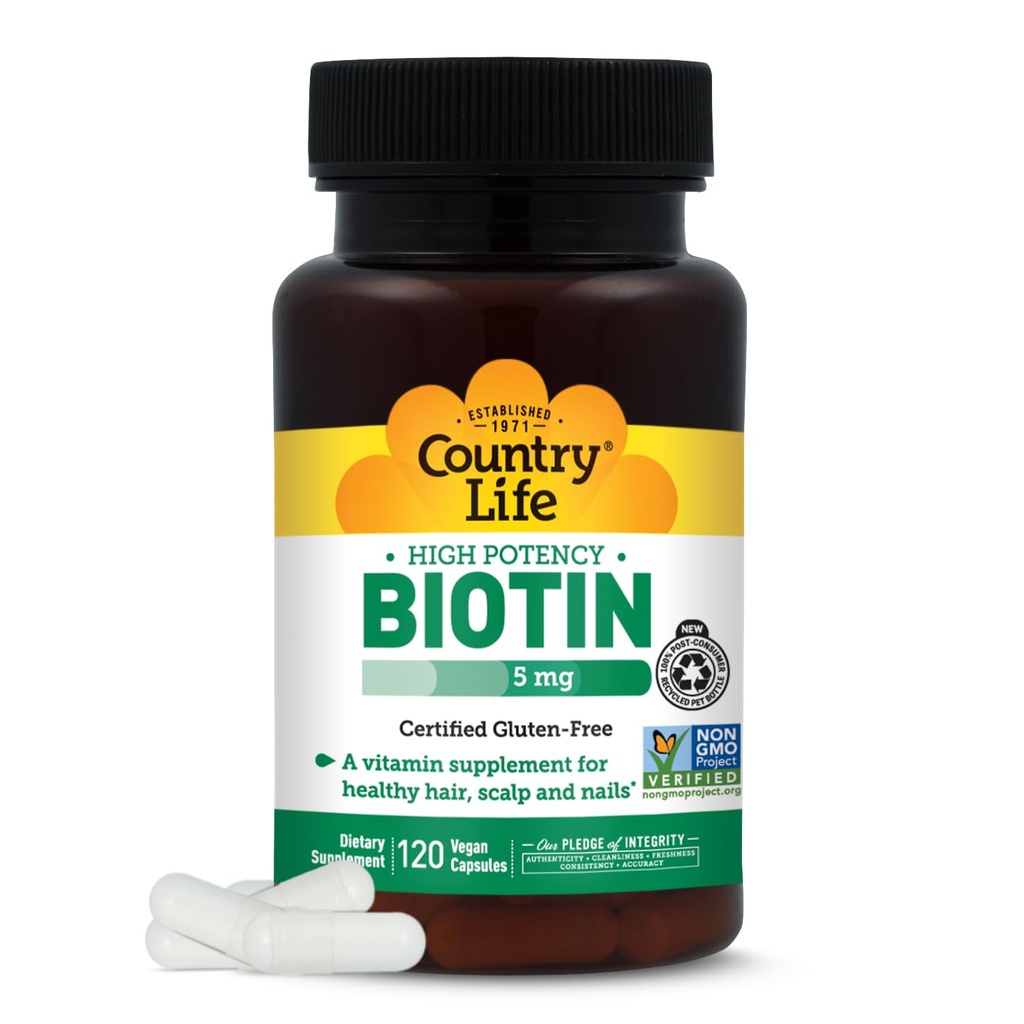 Paese Vita Paese Biotina 5 mg Vegicaps, 120 Conte