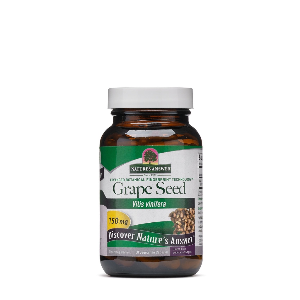Risposta della natura Grape Seed Capsule Vegetariani, 60-Paesi