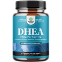 DHEA Supplemento per le donne e gli uomini - DHEA puro 50mg per l'equilibrio dell'ormone, migliora la stabilità dell'umore, la funzione del cervello, il sistema immunitario, l'energia e la fertilità - Dehydroepiandrosterone capsule per gli adulti - 60 Ct