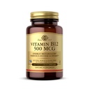 Solgar Vitamina B12 500 mcg - 100 Capsule Vegetali - Metabolismo Energetico & Supporto Sistema Nervoso - Non OGM, Vegan, Gluten & Dairy Free, Kosher, Halal - 100 Serve