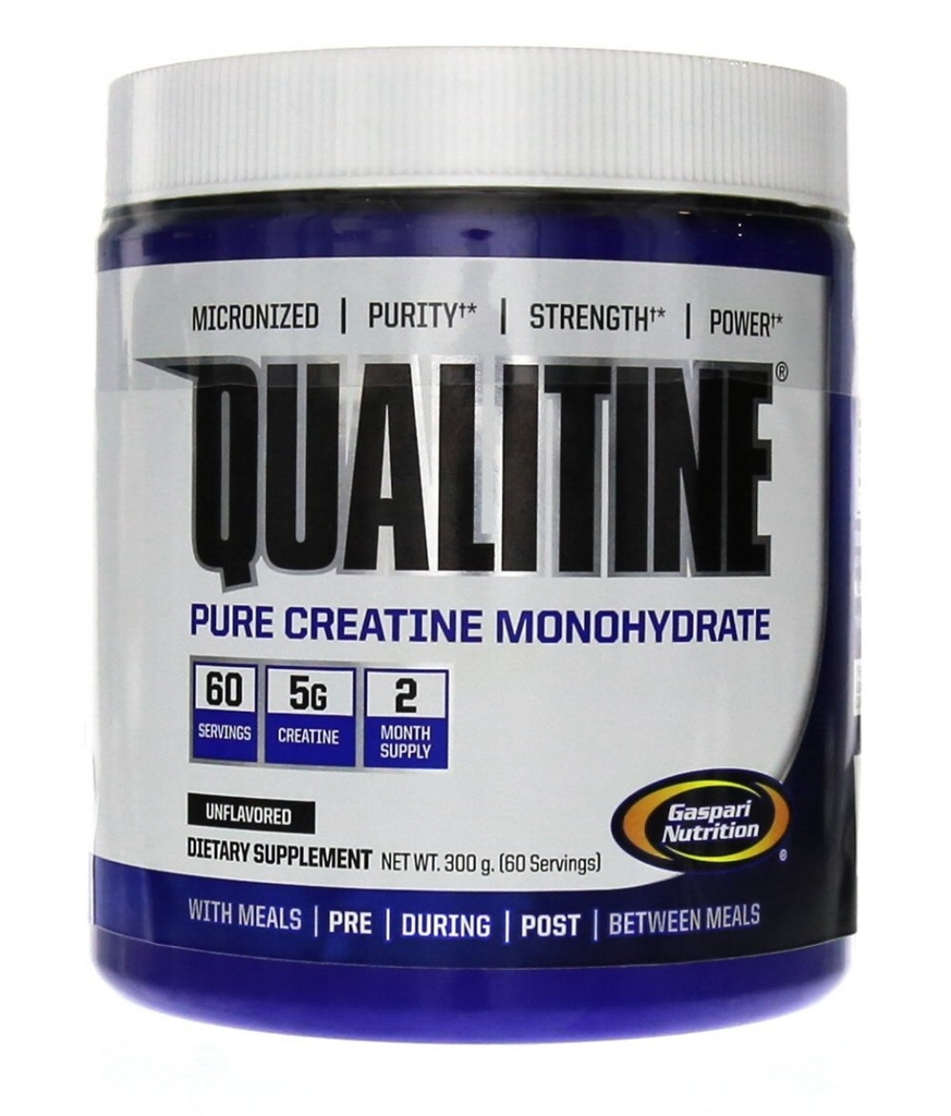 Gaspari Nutrition Pure Creatine Monoidrato, 5g di pura creatina, aumentare il muscolo e le dimensioni (senza aroma, 60 porzioni)
