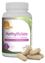 Zahler Methylfolate - Supporta lo sviluppo fetale sano e la salute genetica - Acido folico metilato da 1000 mcg DFE L-metilfolato - Kosher Non OGM Methyl Folate Supplemento per le donne (60 capsule)