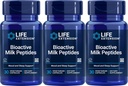 Prolungamento della vita Peptidi di latte bioattivi, 30 capsule vegetariane (pacchetto di 3)