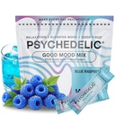 Facile alternativa di alcool con Buzz - calmante Kava bere miscela (14x5.5g) aromatizzata polvere di Kava - calmante bere i pacchetti di polvere - facile aperto Single Serving bevande - 14 pacchetti calmi - Blue Raspberry