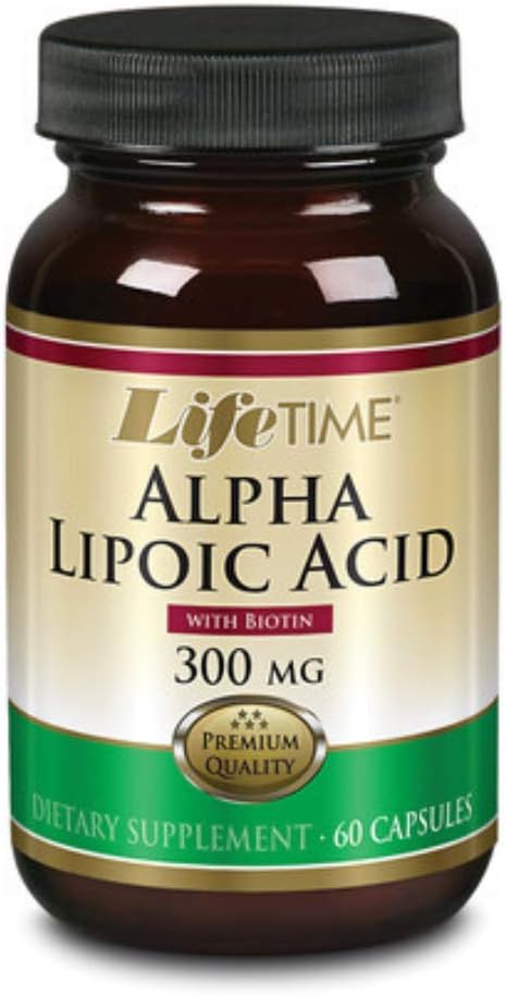 LIFETIME Acido alfa lipoico | 60 ct 300 mg
