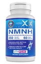 Genex Formulas 250mg NMNH (60 Capsule - 30 Serve) | UthpeakTM NMNH (Dihydronicotinamide Mononucleotide) NAD+ Precursore per l'invecchiamento sano - Non OGM, Senza glutine, Vegetariano