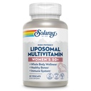 SOLARAY Multivitamina liposomica per le donne 50 Plus, Assorbimento potenziato con ferro, vitamina D, vitamina C, B12, Biotin & More, Supporto immunitario & Bone Salute, Vegan, 30 Serve, 60 VegCaps