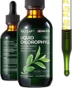Gocce liquide di clorofilla - Supplementi di clorofilla liquida premium per il supporto immunitario, aumento di energia, supporto digestivo, Gut & Skin Health - Natural & Non-GMO & Vegan Mint aromaed 2fl.oz