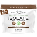 Isolato di proteine del siero di erba-Fed di festa del muscolo, tutta la pasta naturale ha aumentato, polvere di proteine dell'isolato del siero di latte per gli uomini e le donne, pulito, senza glutine, proteine isolate deliziose - cioccolato, 2lb