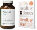 ALGAECAL Bundle Calcium Supplemento per le donne e gli uomini Vitamina D3 & K2, Magnesio e Libro di Lara Pizzorno Salute Bones Salute Si, per aumentare la salute di ossa, 1-mese di alimentazione