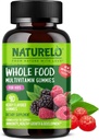 NATURELO Whole Food Vitamin Gummies for Kids - Masticabile Gummy Multivitamin per bambini - Non-GMO - con Vitamine & Minerali - 90 Vegan Gummies