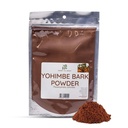 Erbe a corpo Yohimbe Bark Polvere – 4 oz, polvere di Yohimbe selvatica secca Fonte dall'Africa per tè erboso e usi tradizionali