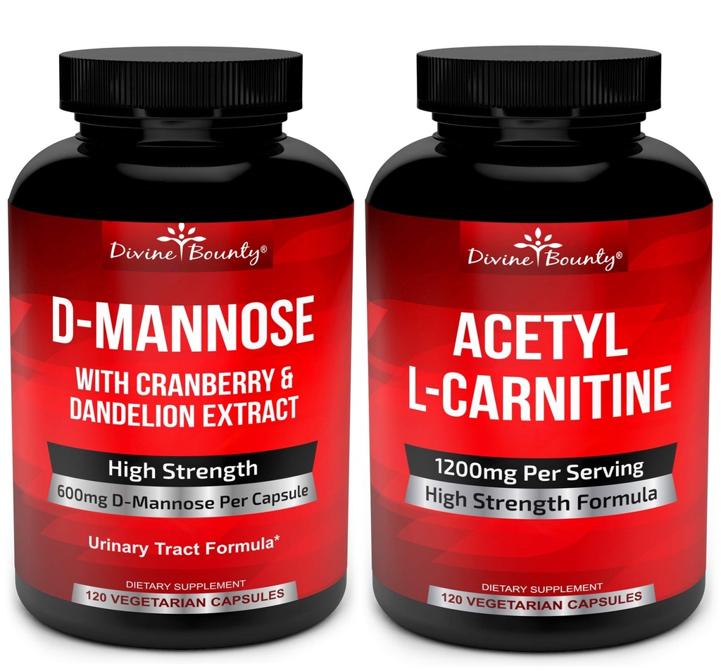 D-Mannose & Acetil L-Carnitina Bundle