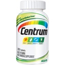 Integratore Multivitaminico per Adulti Centrum con Antiossidanti, Zinco, Vitamine D3 e B, Senza glutine, Ingredienti Non OGM - 200 Conte