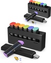 Organizzatore di pillole settimanali 2 volte al giorno - Am Pm Pill Box 7 giorno, Large Twice Medicine Pill Case per il farmaco giornaliero, Vitamine, Oli di pesce, Supplementi Portable Week Pill Holder Container.