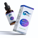 Potenza massima Vitamina D3 & K2 + MCT Olio & Omega 3: Gocce liquide per il sistema immunitario, funzione del cervello & energia (senza riempitivi, non OGM, 2 Fl Oz)