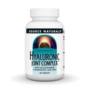 Fonte Naturals Complesso misto ialuronico con Glucosamina, Condroitina e MSM Extra Forza - 60 compresse