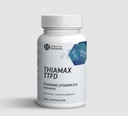 La vitamina B1 di Thiamax (Thiamine TTFD), l'originale, nessun filler tossico, supporta il metabolismo energetico, alta dose, terza parte testato, tutti gli ingredienti attivi 100mg, 180 conte