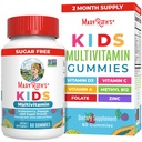 MaryRuth Organics Kids Vitamine | Multi | Sugar Free | 2 Mesi di alimentazione | Bambini Multivitaminici per età 2+ | Vegan | Solo 1 Gomma al giorno | 60 Conte
