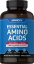 Piping Rock Essential Aminoacidi Supplemento | 3000mg | 180 capsule | miscela complessa per uomini e donne | EAA e BCAA | Non OGM, Gluten Free | by Fitness Labs