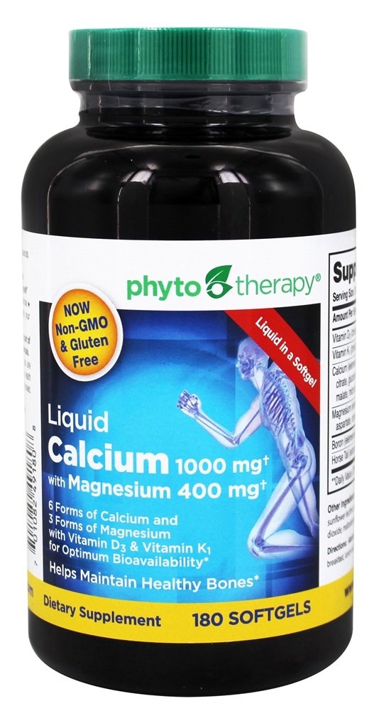 Phytotherapy Rx Calcium Liquid Softgel - 180 per Pack - 1 Ciascuno.