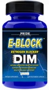 Pride Nutrition E-Block DIM Supplement 700MG Extra Strength Estrogen Blocker | Equilibrio di ormone per gli uomini e le donne | M e n o p a u s e, Acne, Hot Flashes Relief, PCT & P r o s t a t e Support 60 Ct.